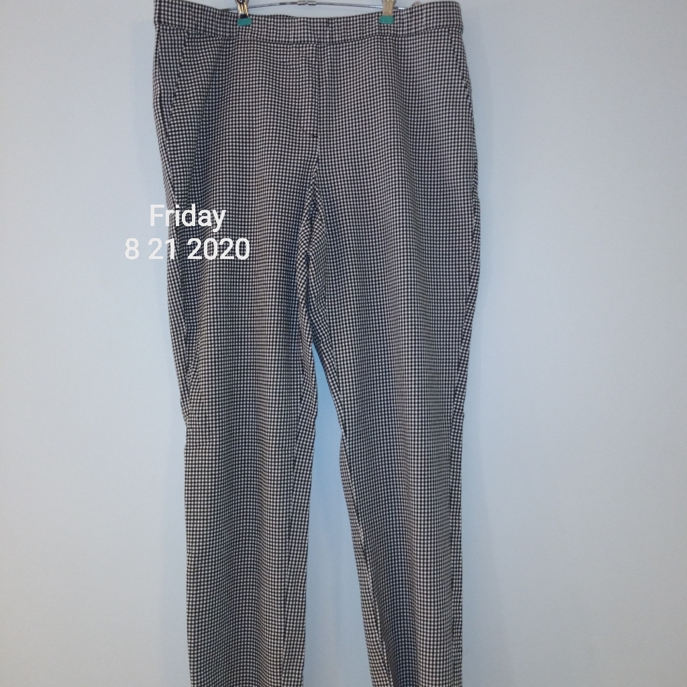 J Jill Black Stretch Pants
